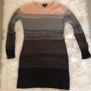By&By Pink/Grey/Black/Brown Knitted Dress